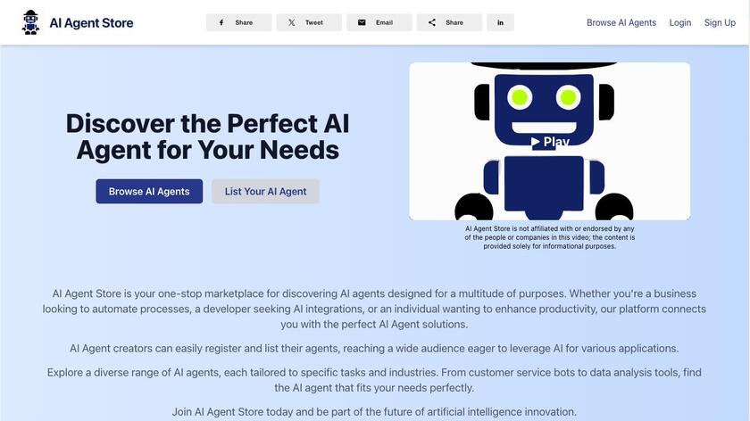 AIAgentStore.ai AI Agent Store