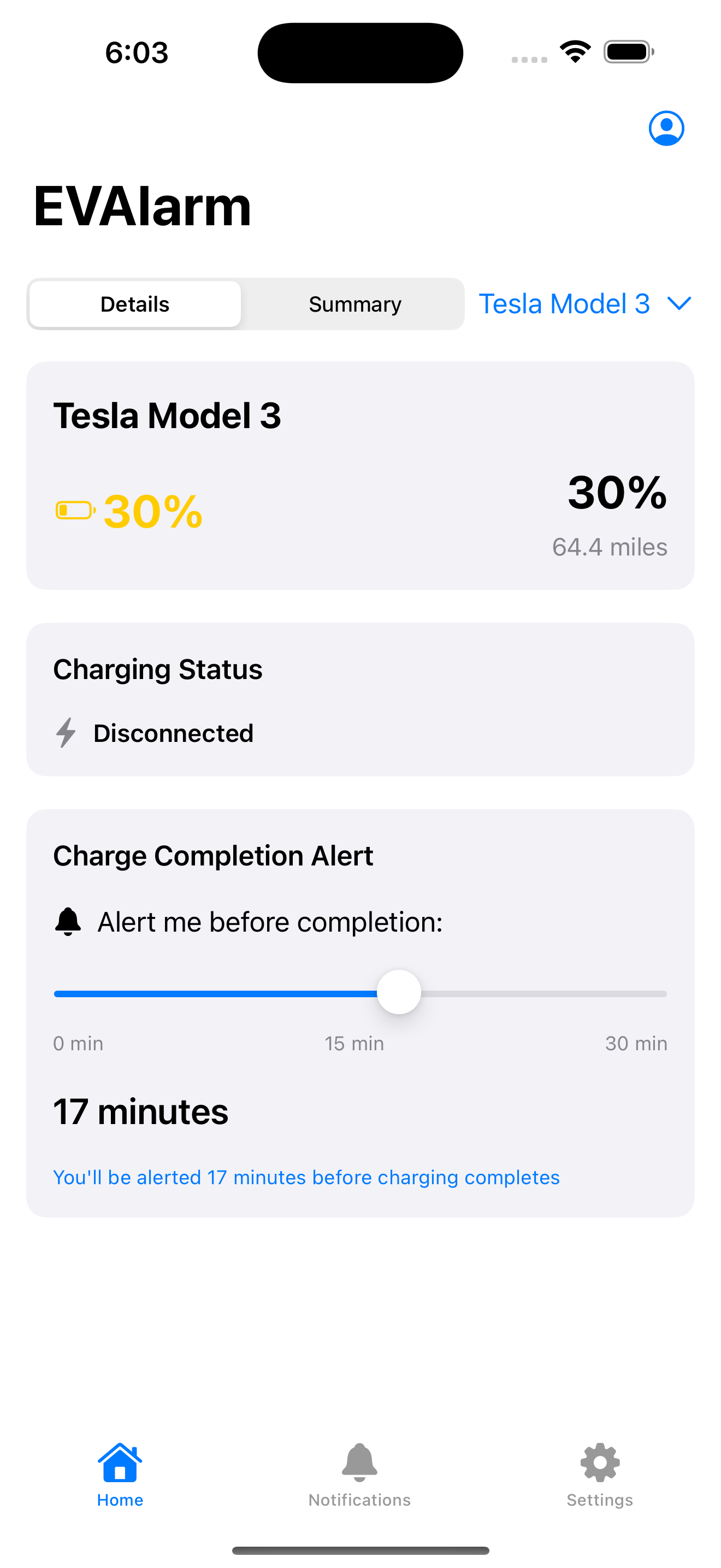 EVAlarm.app 