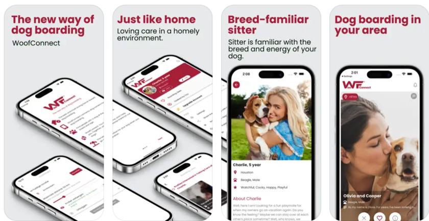 WoofConnect Landing Page