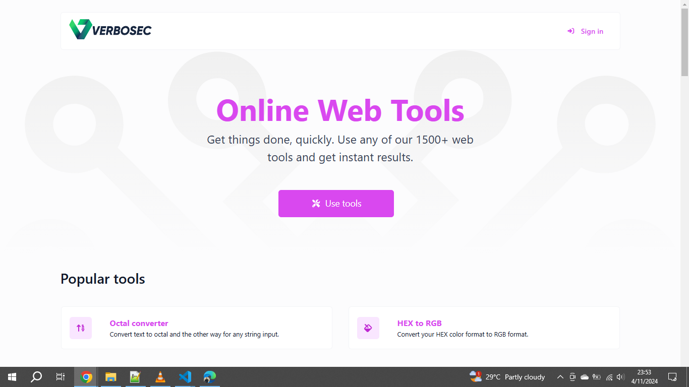 Verbosec Tools 