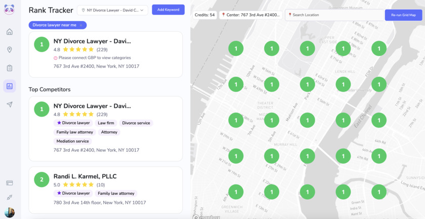 LocalPanda Local Rank Tracker with GeoGrid