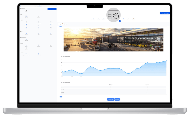convertigo No code studio interface