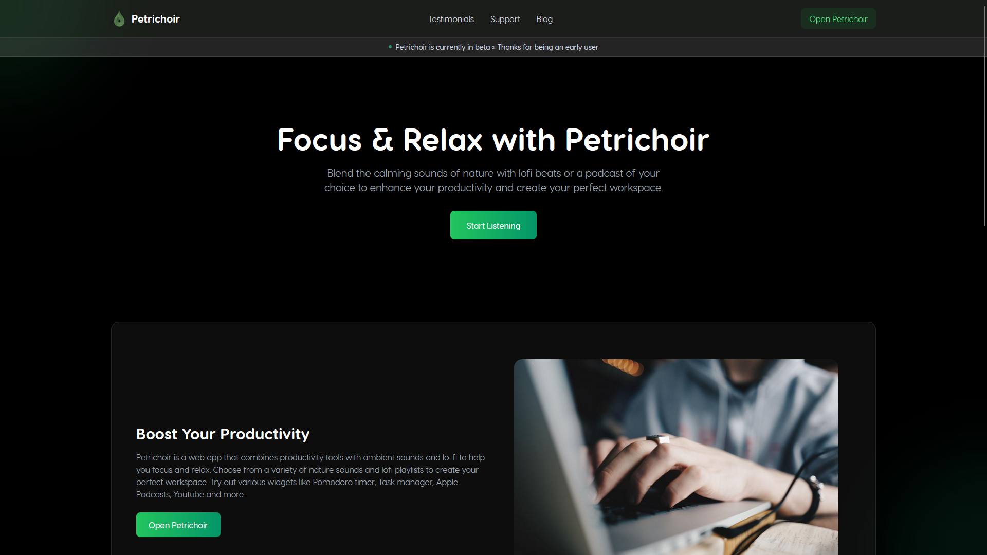Petrichoir.app Petrichoir.app Homepage