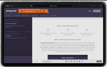 Temp-Mail io image