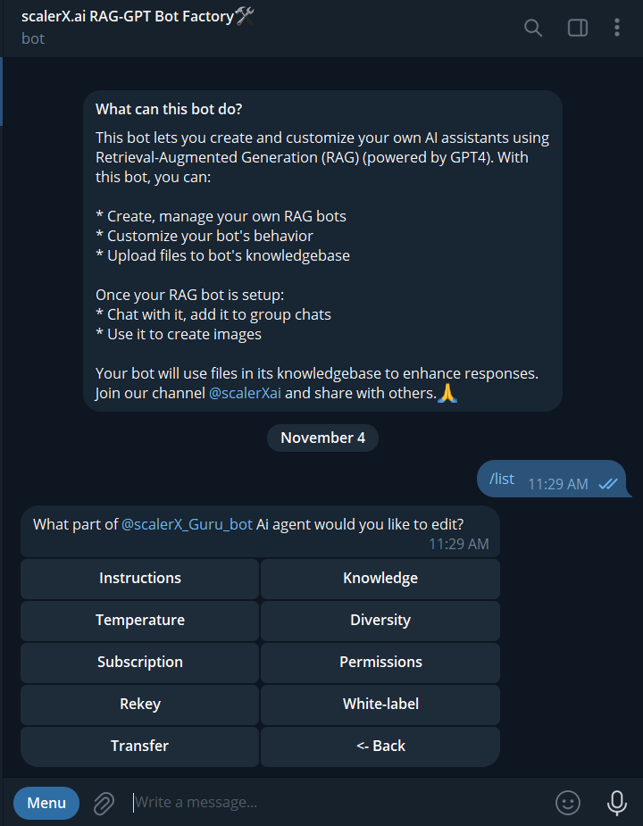 scalerX.ai Bot Management