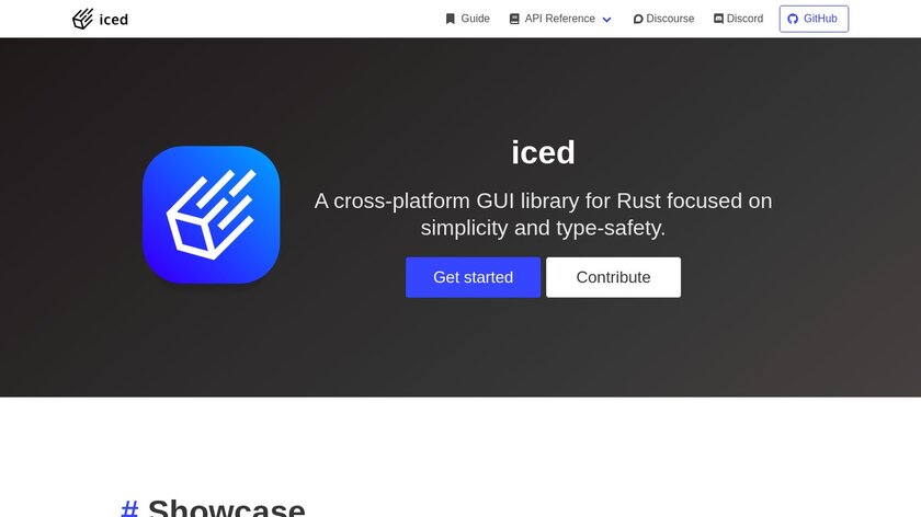 Iced Landing Page