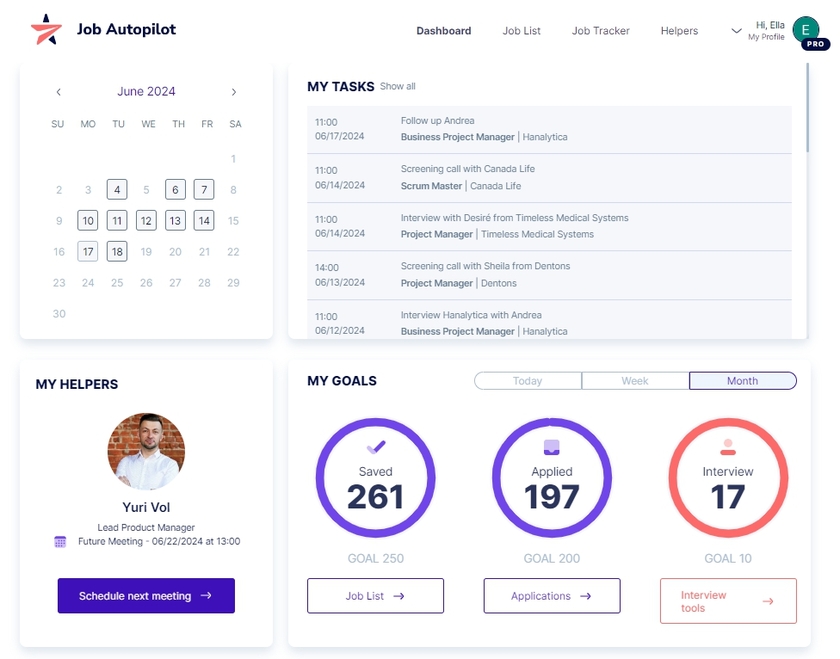 JobAutopilot.com Landing Page