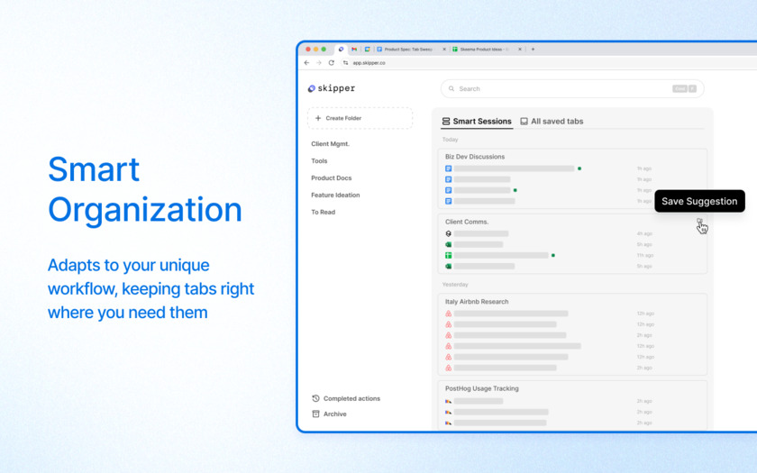 Skipper.co Landing Page