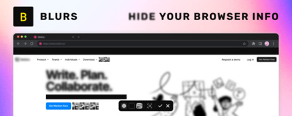 Blurs App screenshot