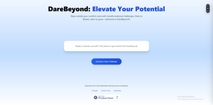 DareBeyond screenshot