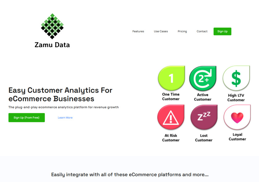 Zamu Data Zamu Data Homepage