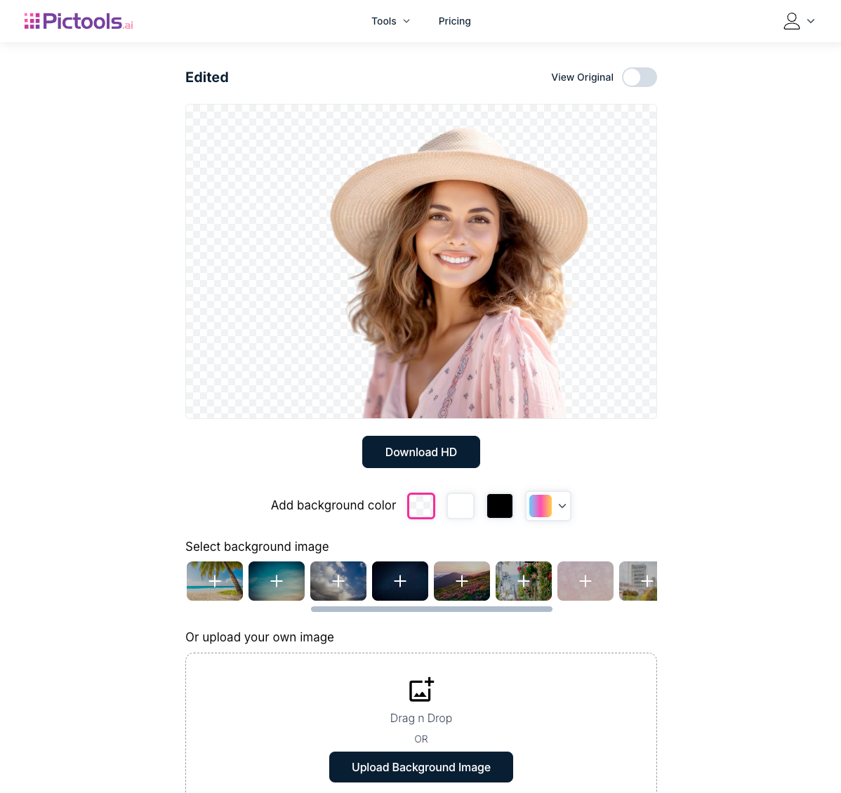PicTools.AI Change Background