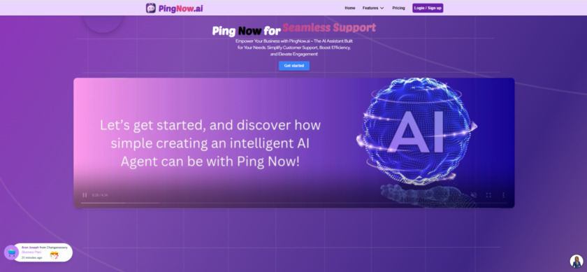 PingNow AI  Explore the official website of PingNow.ai: https://www.pingnow.ai/