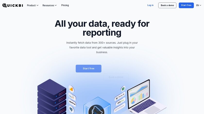 QuickBI Landing Page