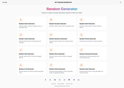 Get Random Generator image