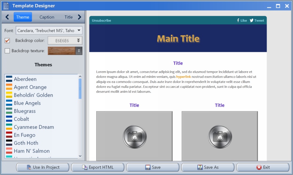Gammadyne Mailer Template