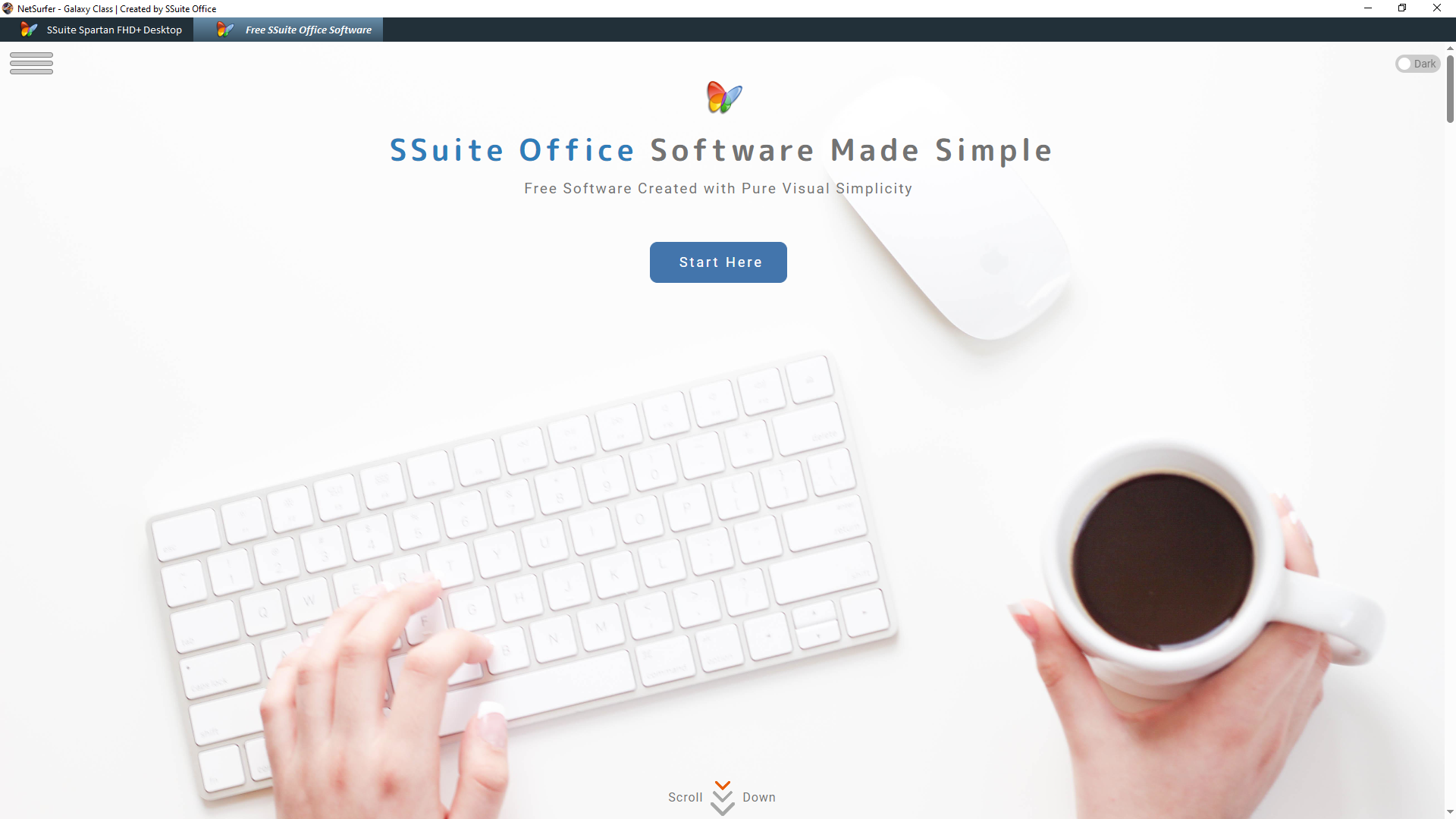 SSuite NetSurfer E-Gamer Home Website