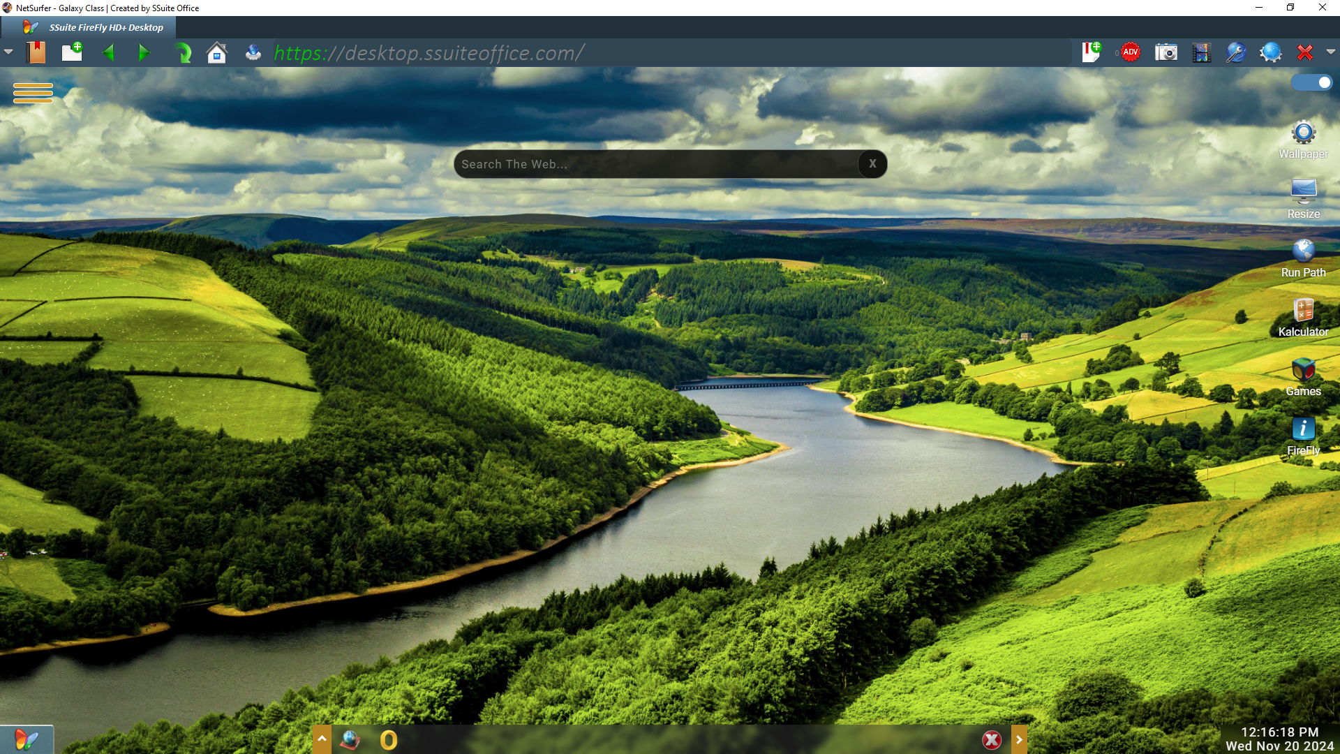 SSuite NetSurfer E-Gamer HomePage New