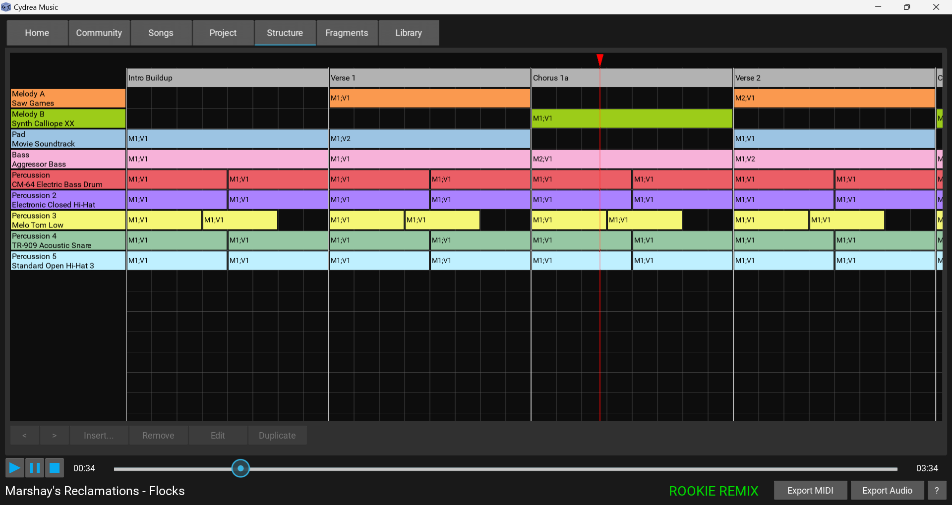 Cydrea Build and edit songs like Lego