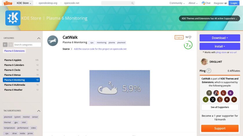 CatWalk Landing Page