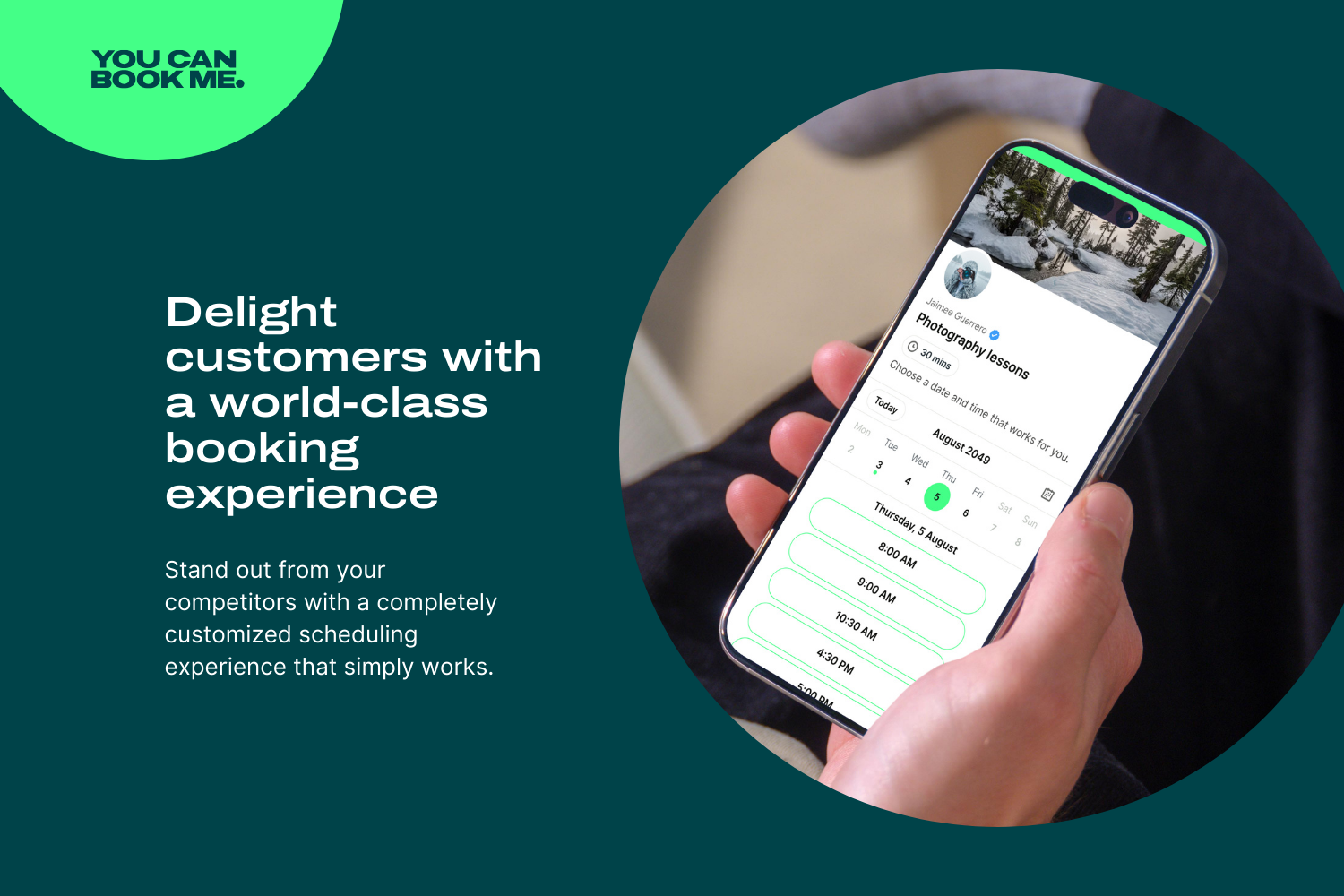 YouCanBookMe Delight Customers with a World Class Booking Experience