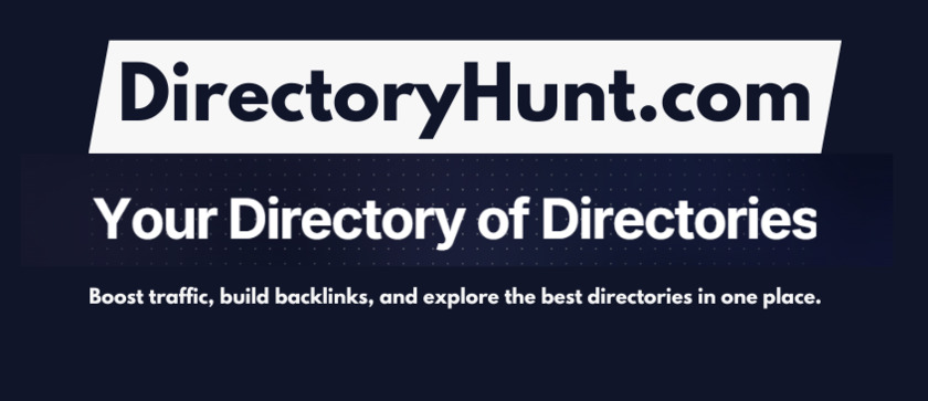 DirectoryHunt Landing Page