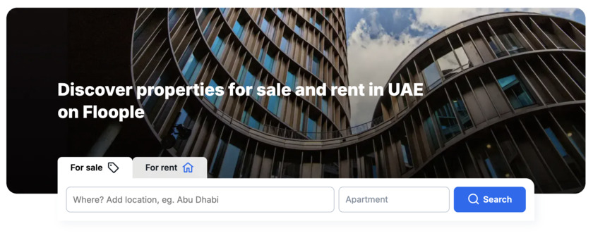 Floople UAE Landing Page