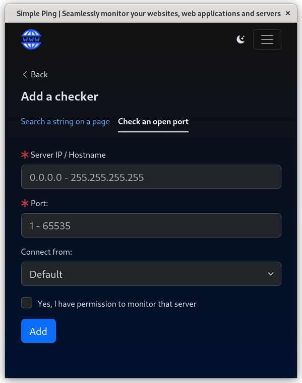 Simple Ping 