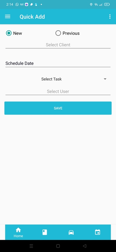 Zaavia Workforce Management Software Landing Page