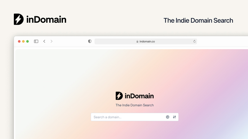 inDomain Landing Page