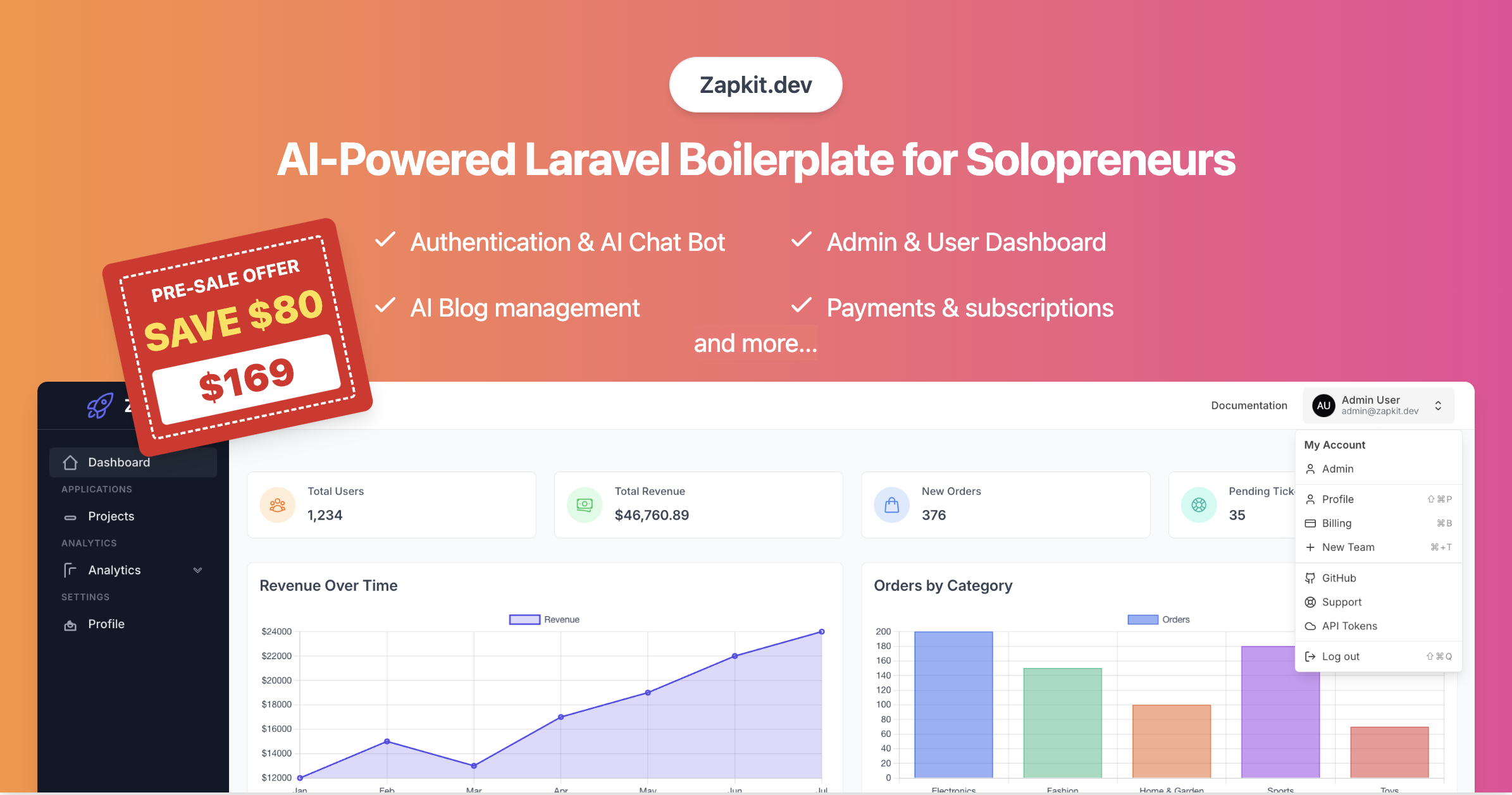 ZapKit Pre-sale