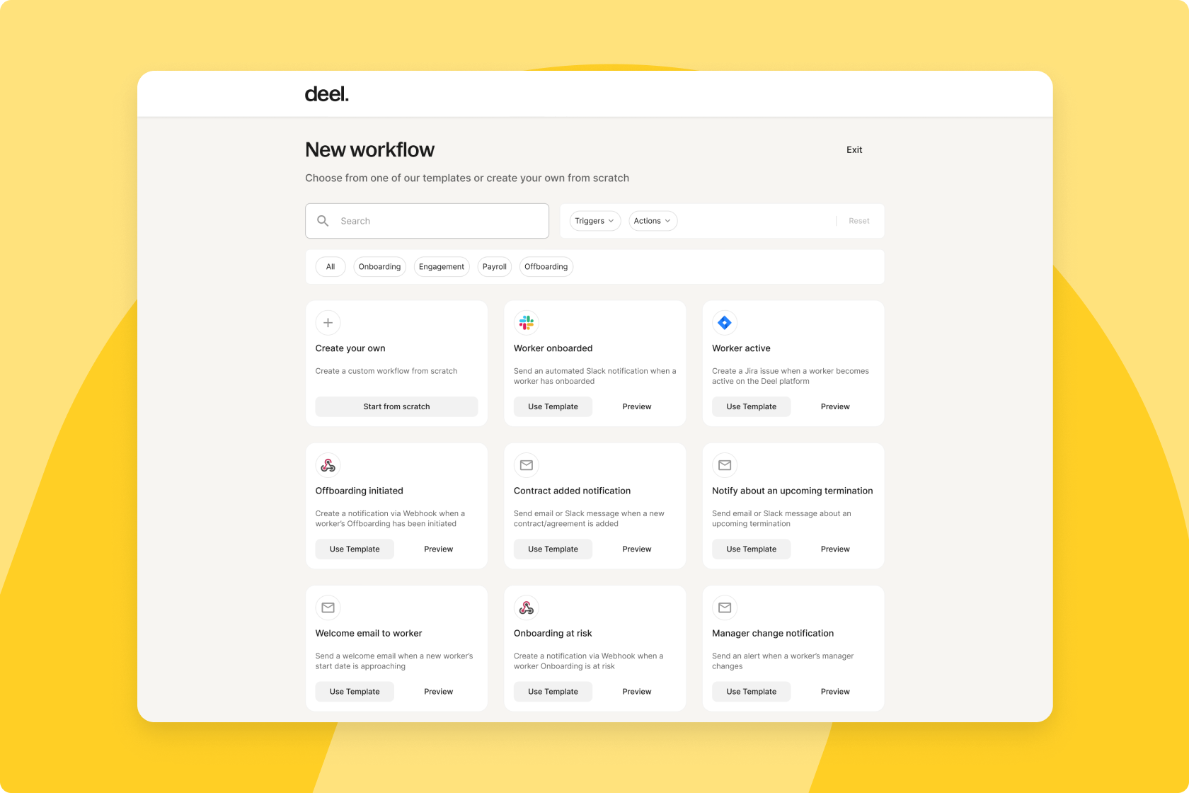 Deel Deel - HR Workflows