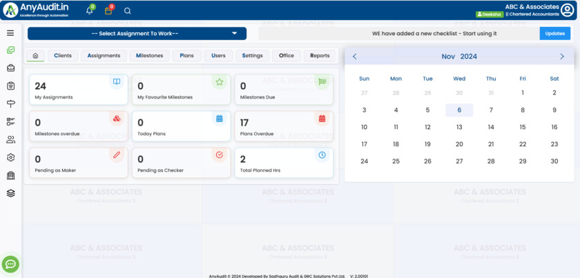 AnyAudit.in Landing Page AnyAudit.in Landing Page