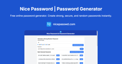 Nice Password image