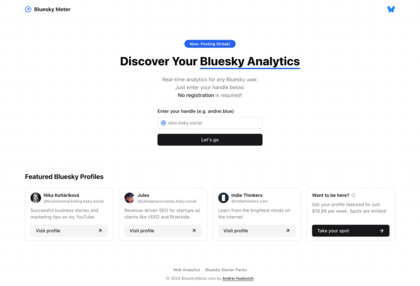 Bluesky Meter image