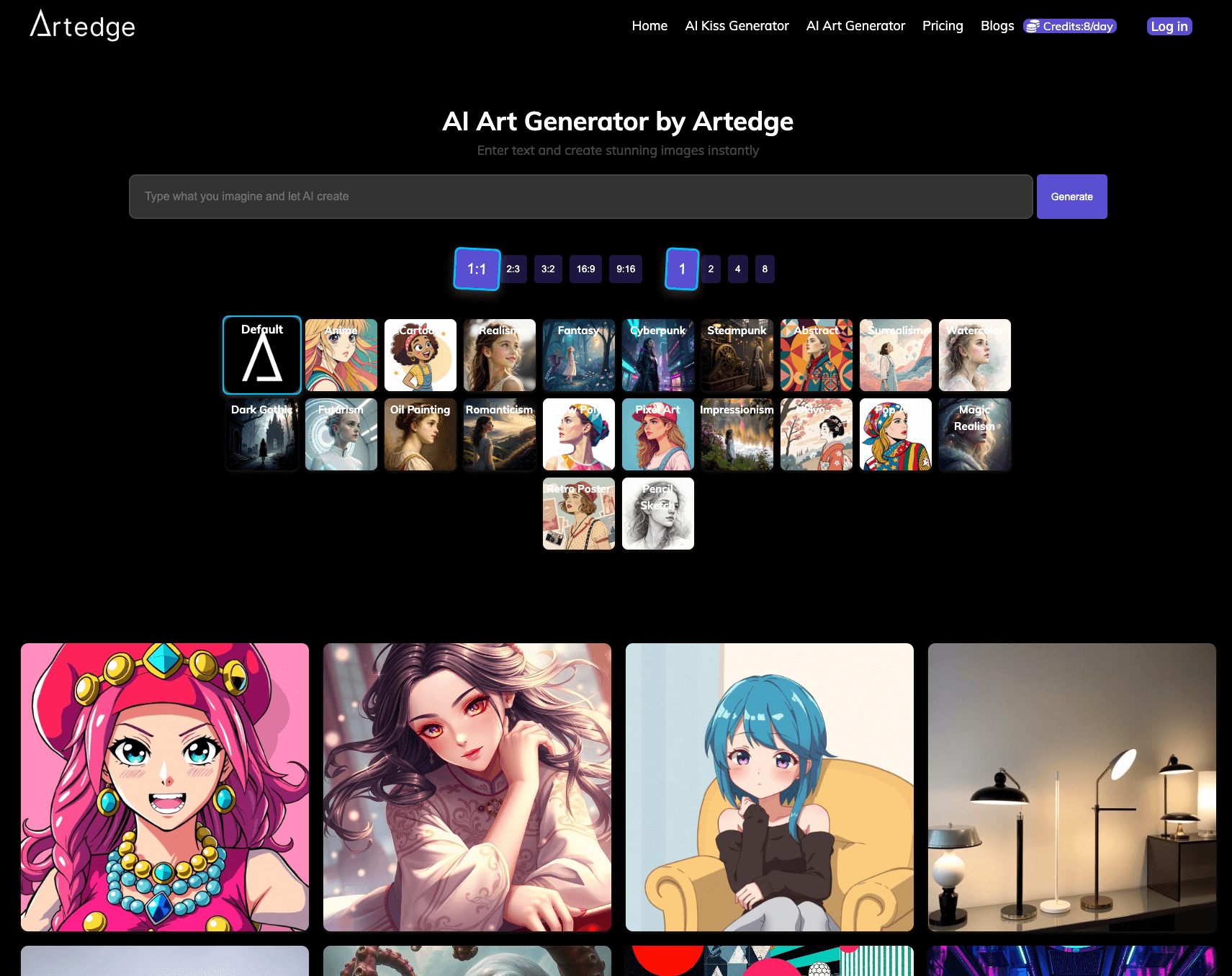 Artedge AI Artedge AI - Your Ultimate Free AI Art Generator for Stunning Image Creation