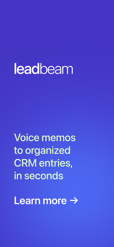 LeadBeam.ai Landing Page