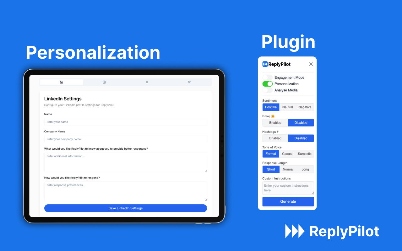 ReplyPilot App 
