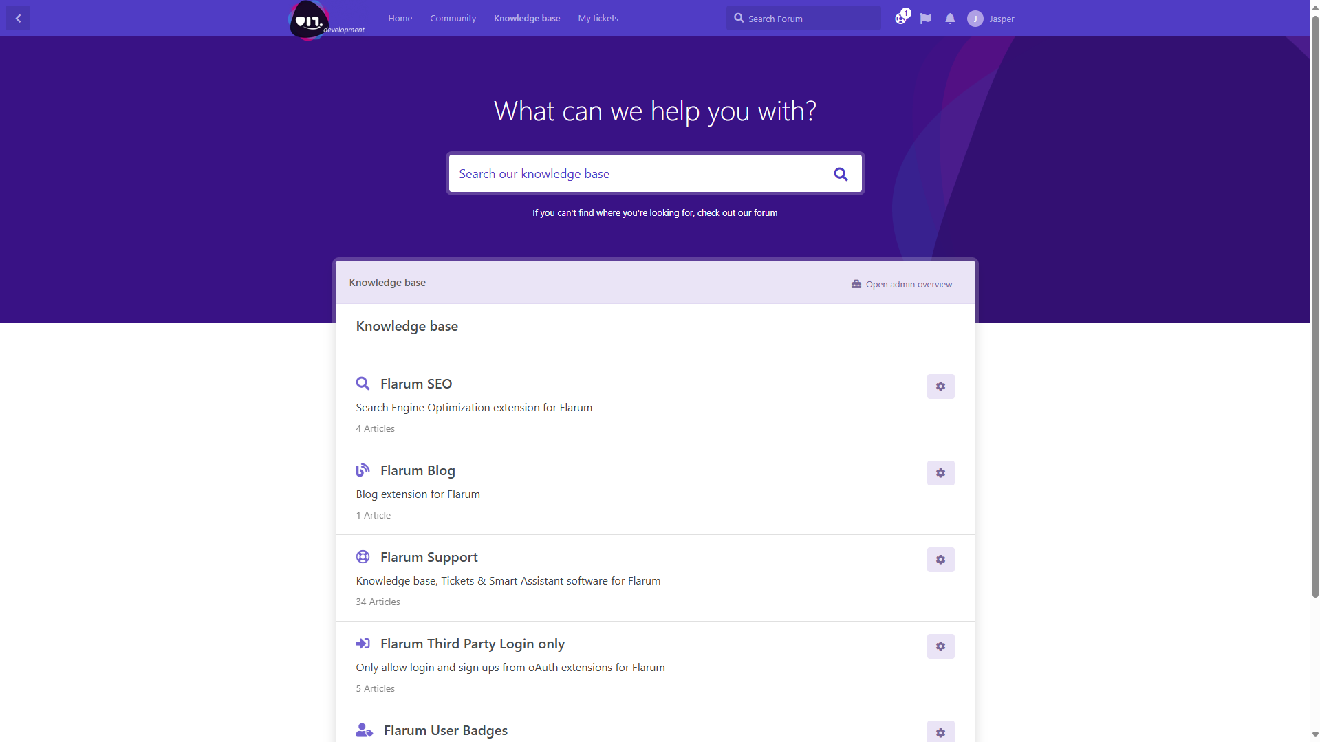 Hellep.io Knowledge Base