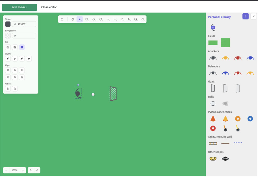 CoachTruly Drill editor