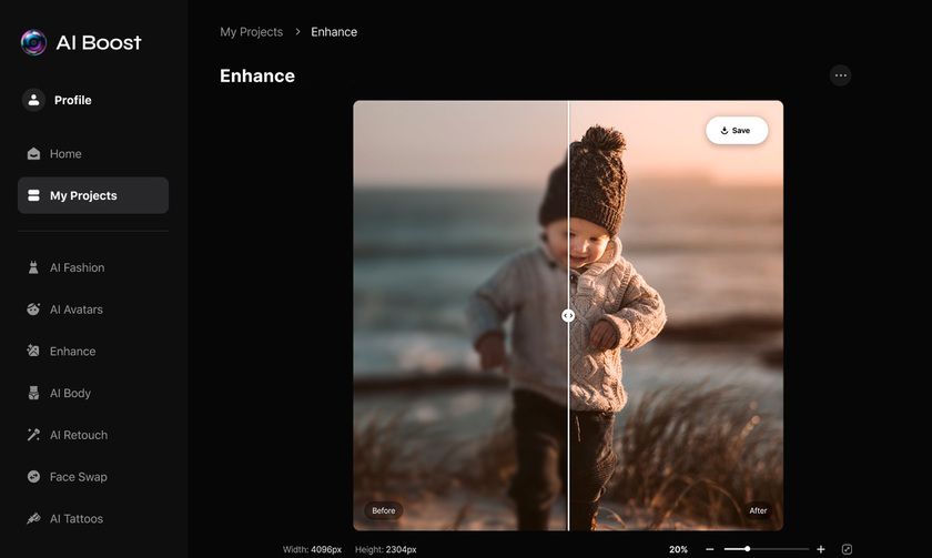 AI Boost Landing Page