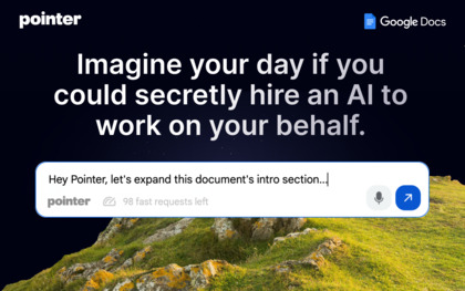 Pointer for Google Docs image