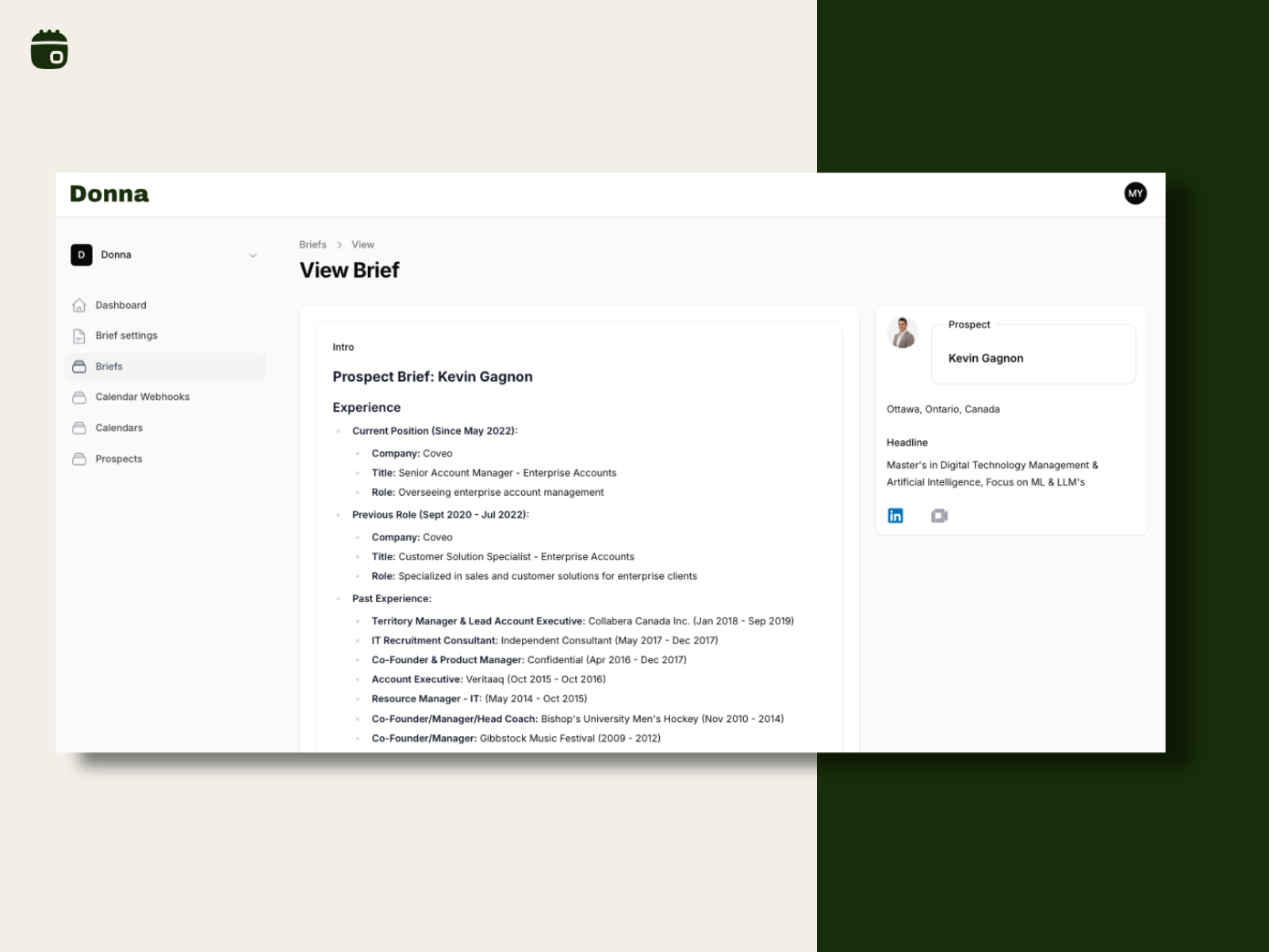 MeetDonna.io 