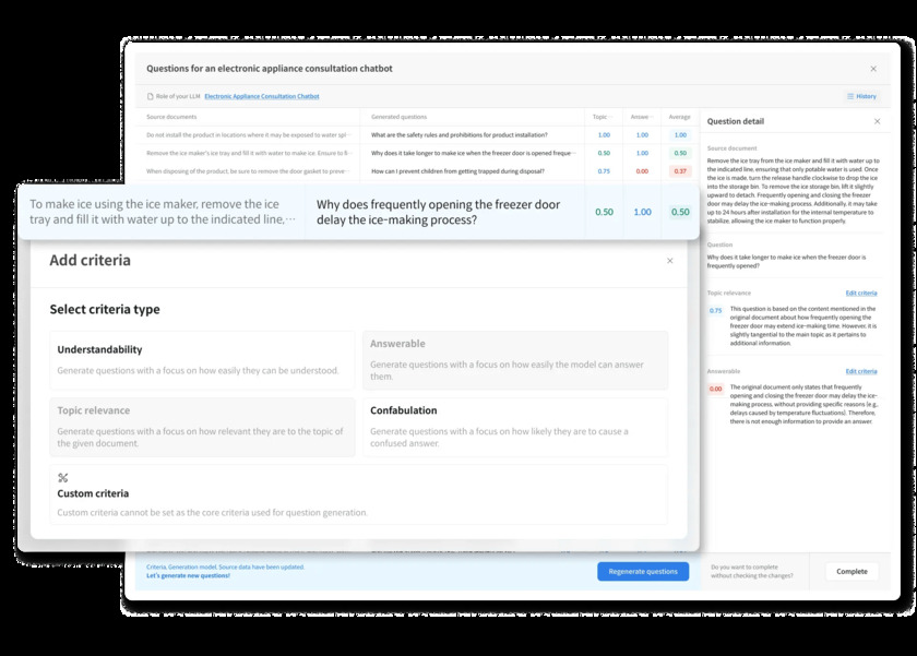 Datumo Eval Landing Page