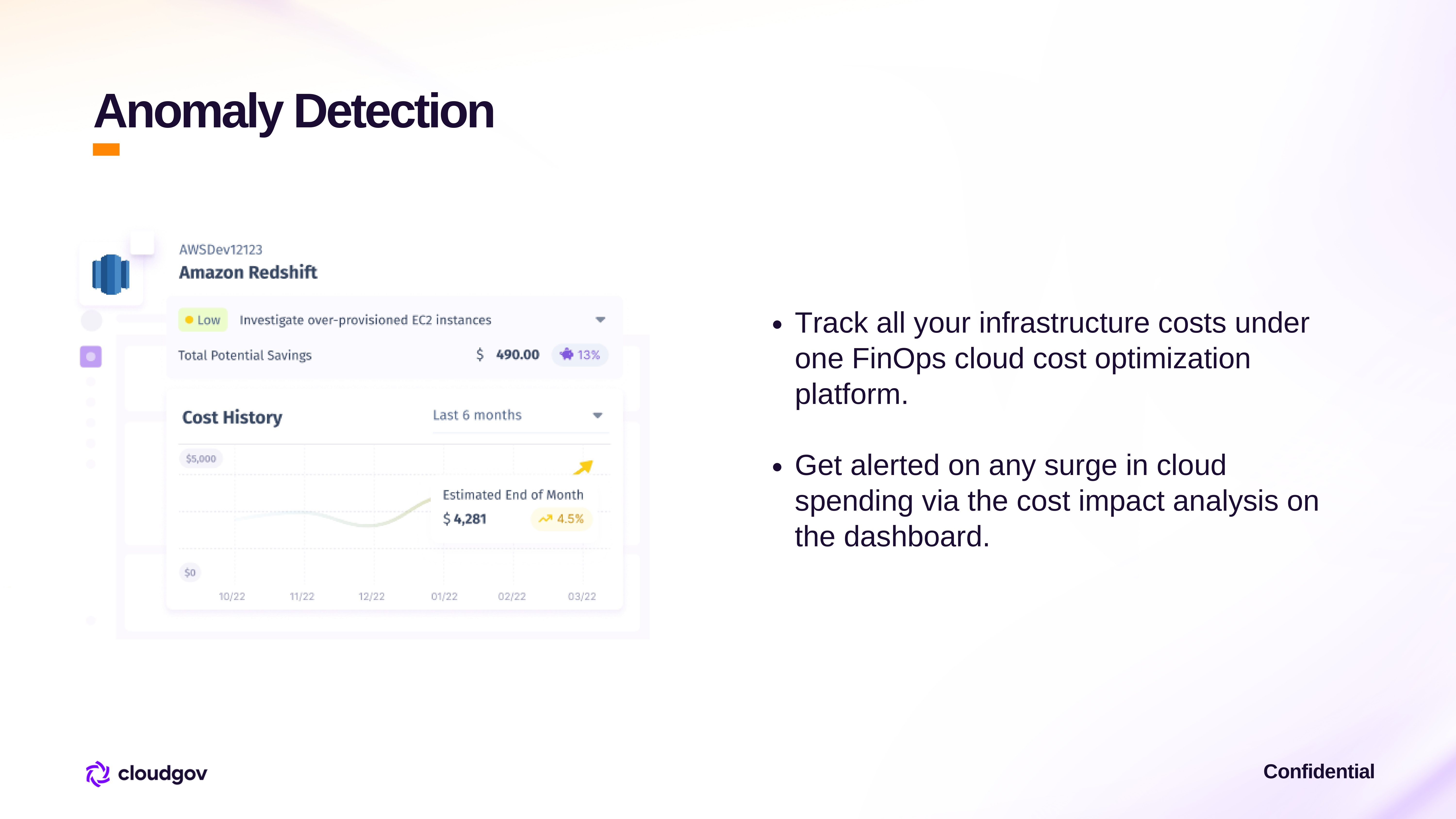 Cloudgov.ai Feature: Anomaly Detection