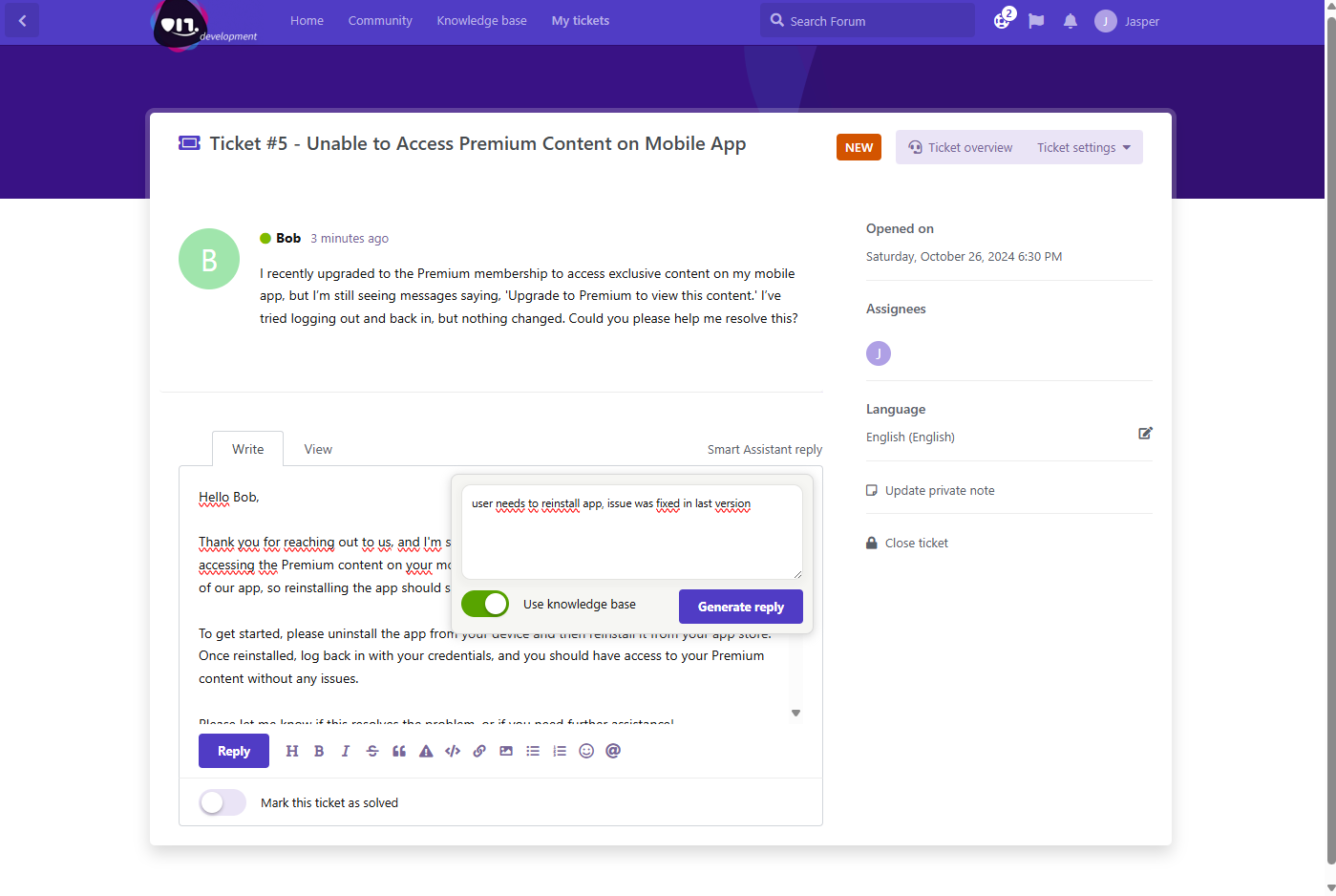 Hellep.io Smart Assistant