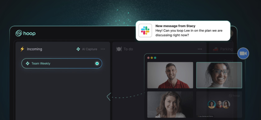 Hoop App Landing Page