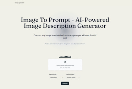 ImagetoPrompt.pro screenshot