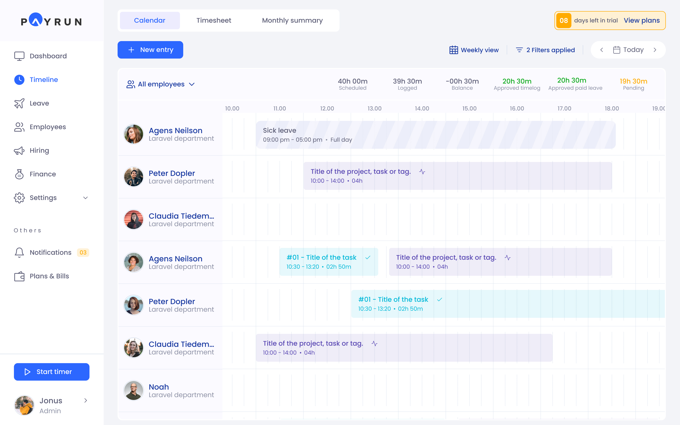 PayRun.app Time and Attendance System