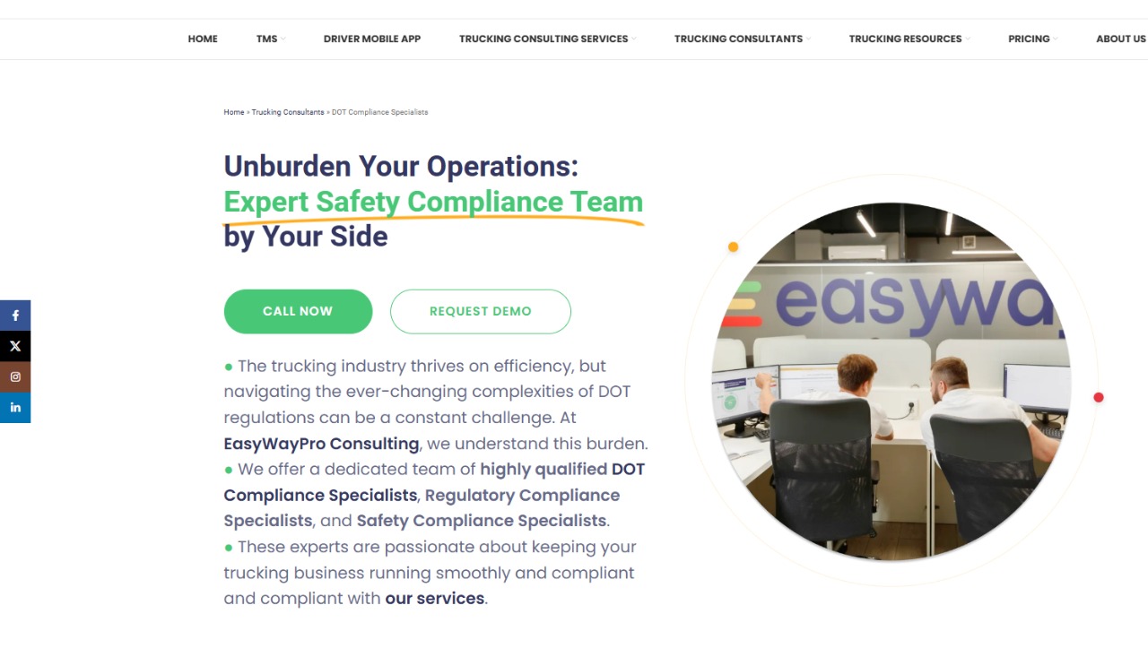 Easy Way Pro Our Team of Trucking Compliance Specialists